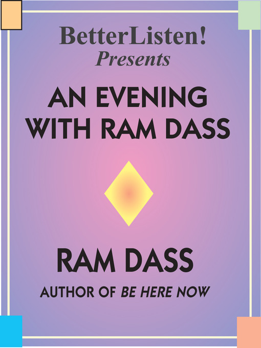 Title details for An Evening with Ram Dass by Ram Dass - Wait list